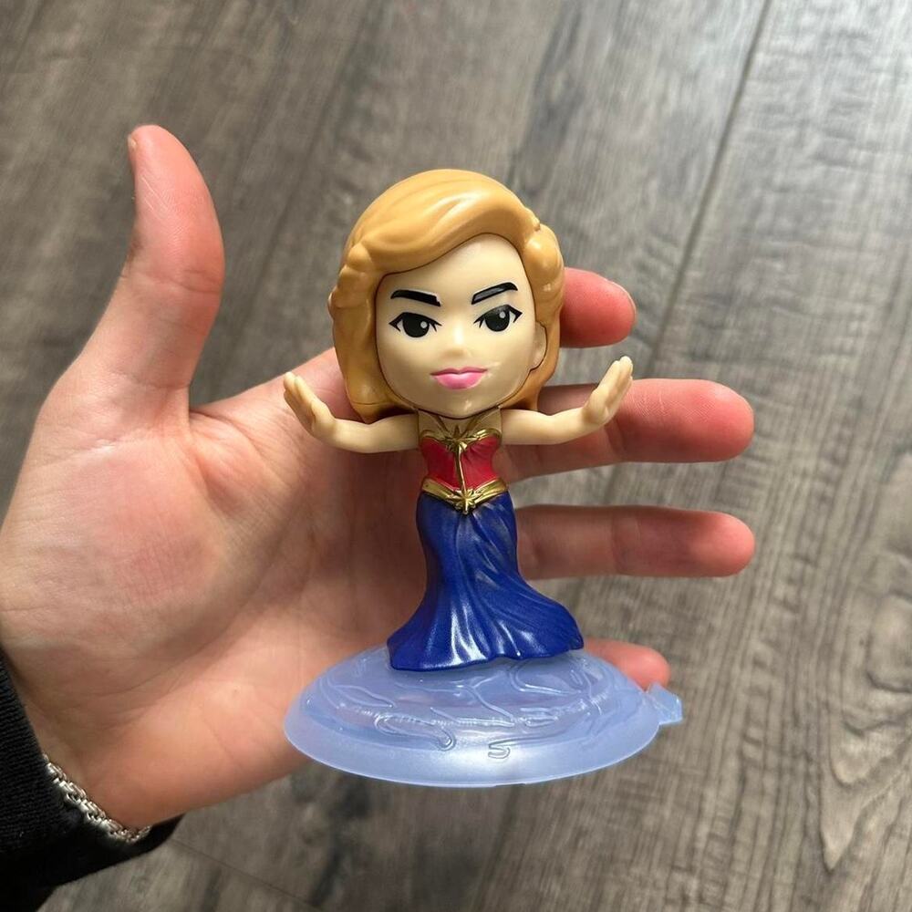 McDonalds Captain Marvel The Marvels Figure Toy Action Figure